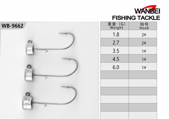 Fishing jig head 02-01-02