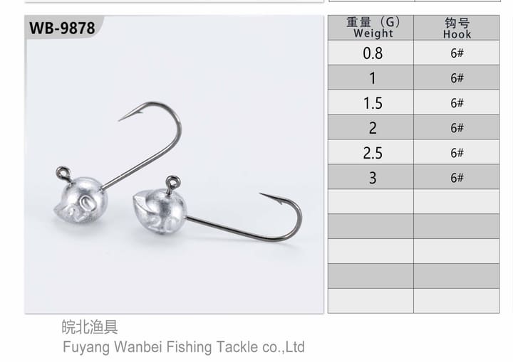 Fishing jig head 04-02-01