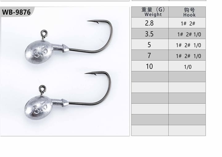Fishing jig head 04-02-02