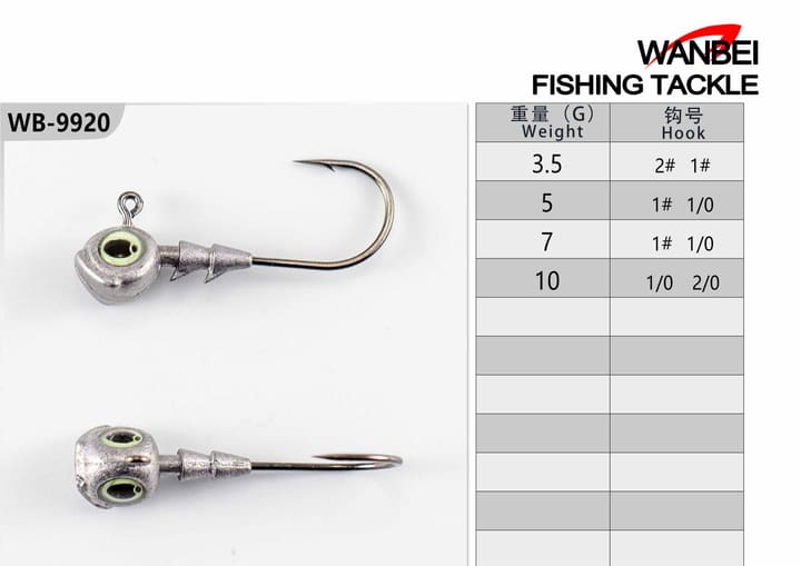 Fishing jig head 05-01-02