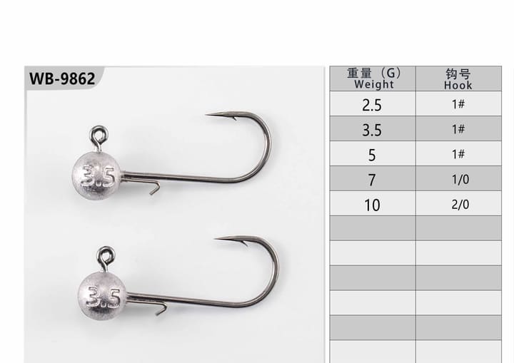 Fishing jig head 06-01-01