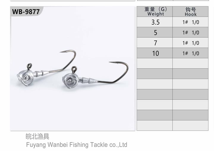 Fishing jig head 06-02-01