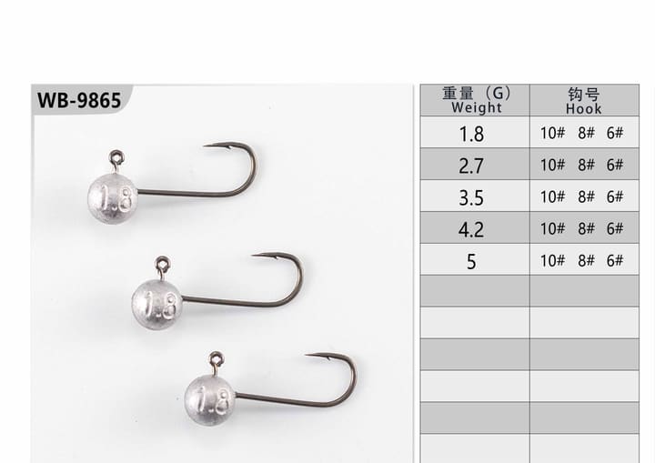 Fishing jig head 07-01-01