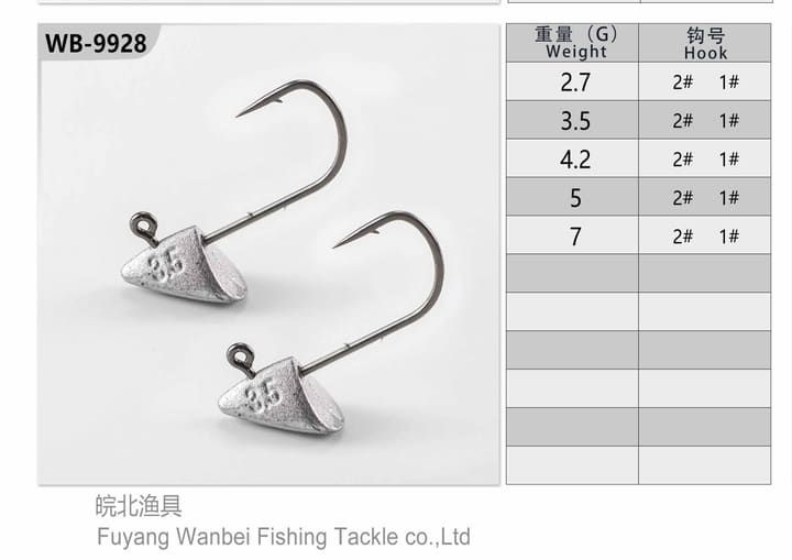 Fishing jig head 07-02-01