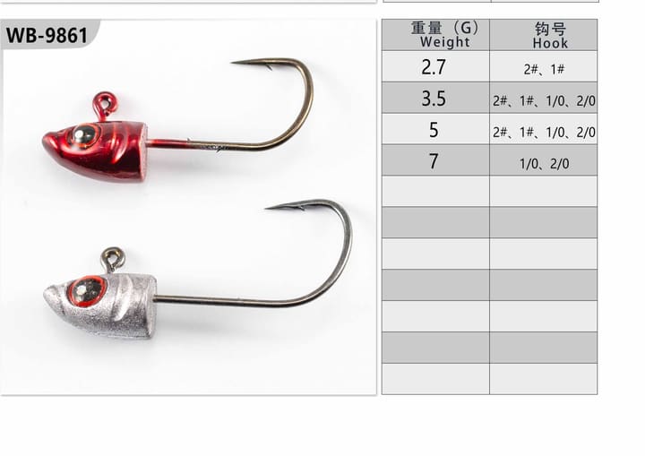 Fishing jig head 08-02-02