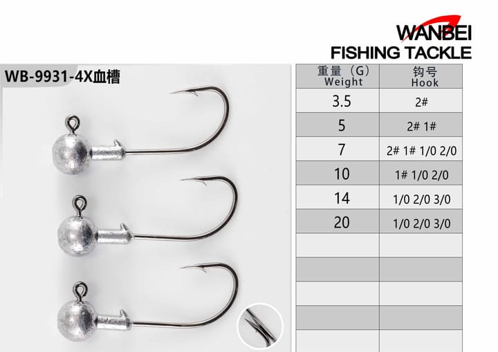 Fishing jig head 11-01-02