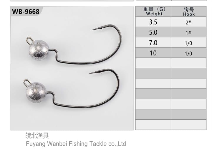 Fishing jig head 14-02-01