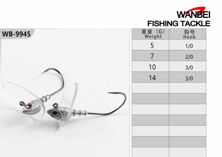 Fishing jig head 16-01-02