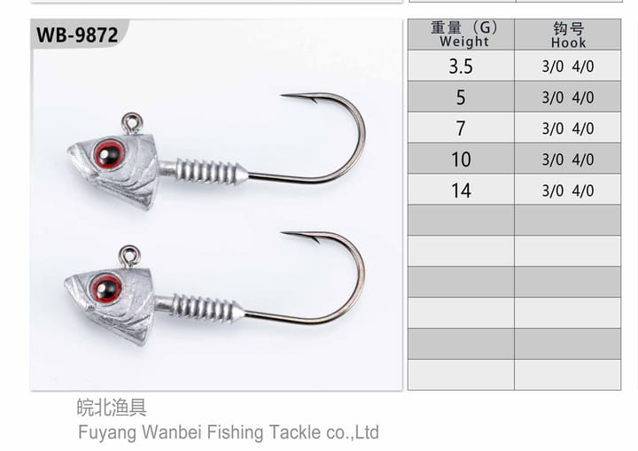 Fishing jig head 16-02-01