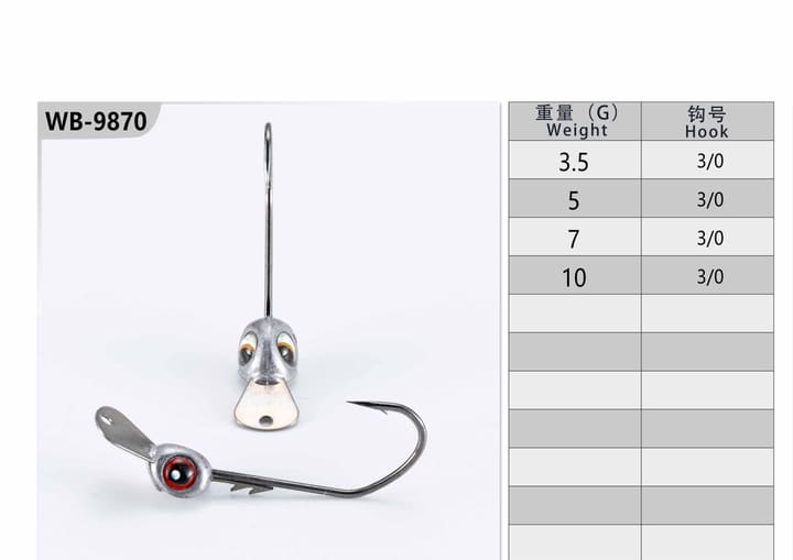 Fishing jig head 17-01-01