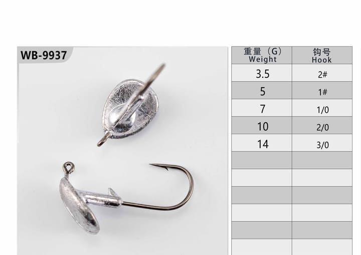 Fishing jig head 20-01-01