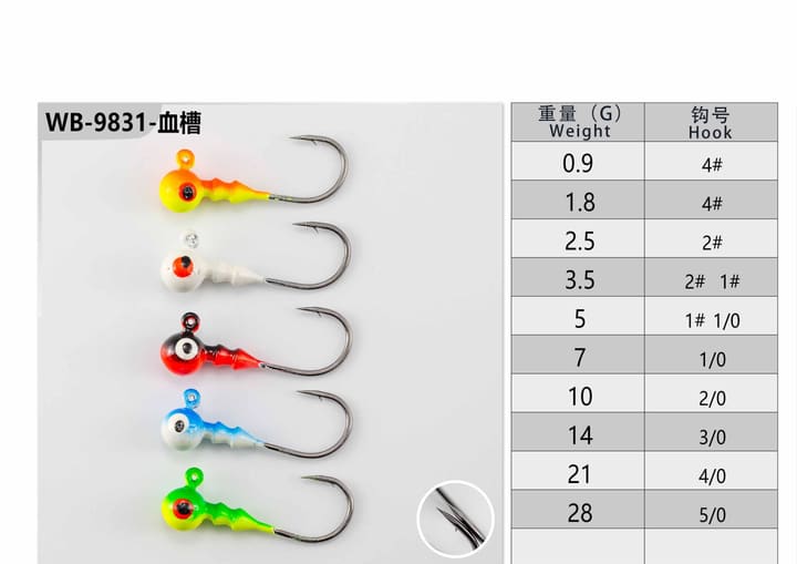 Fishing jig head 22-01-01