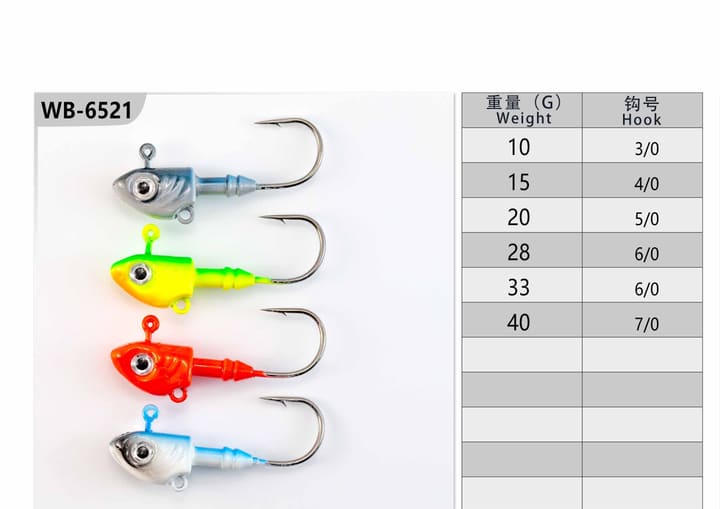 Fishing jig head 26-01-01