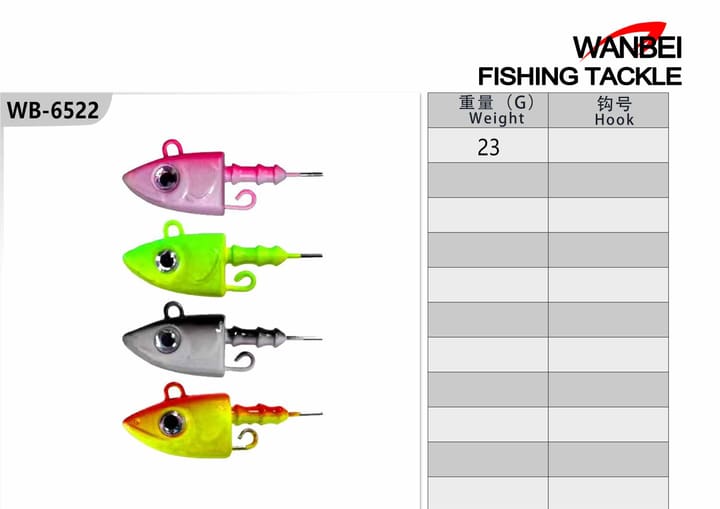 Fishing jig head 26-01-02