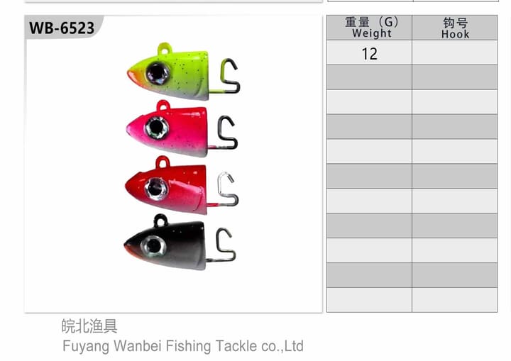 Fishing jig head 26-02-01