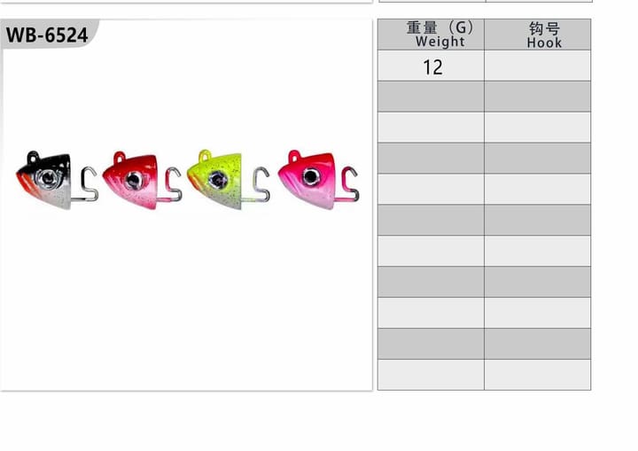 Fishing jig head 26-02-02