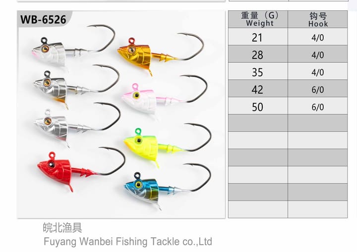 Fishing jig head 27-02-01