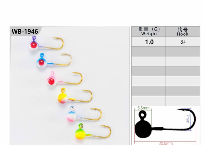 Fishing jig head 31-01-01