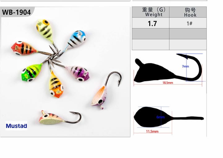 Fishing jig head 31-02-02