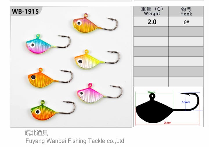 Fishing jig head 34-02-01