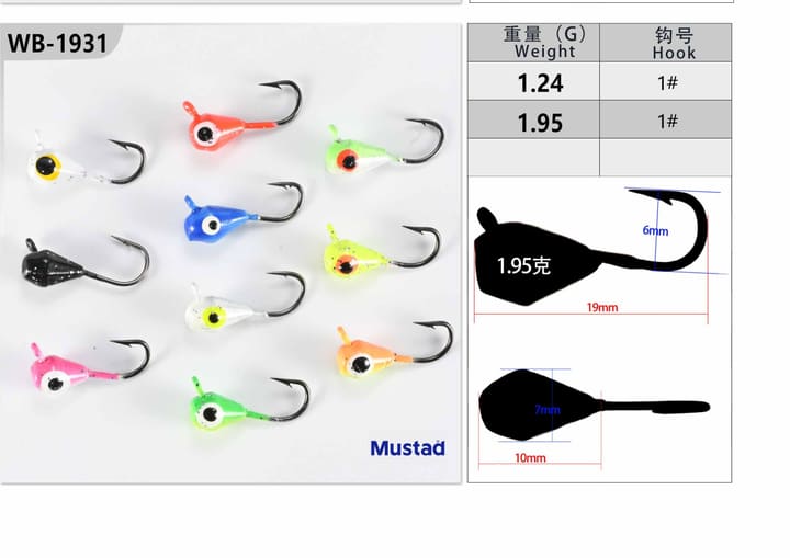 Fishing jig head 35-02-02