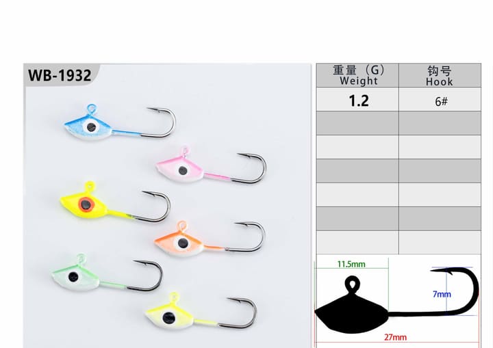 Fishing jig head 36-01-01