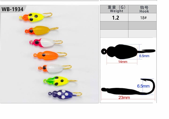 Fishing jig head 36-02-02