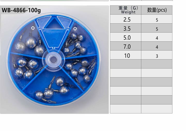 Fishing jig head 43-02-02