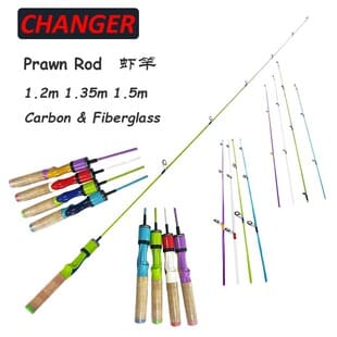 Carbon Shrimp Fishing Rod 07