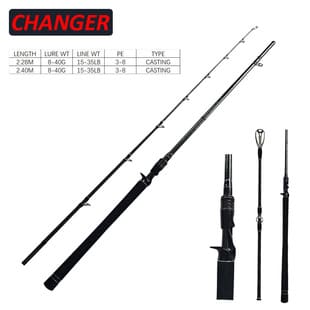 Carbon Spinning Rod 24