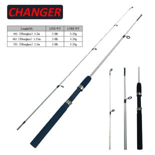 Fiberglass Saltwater Fishing Rod 31