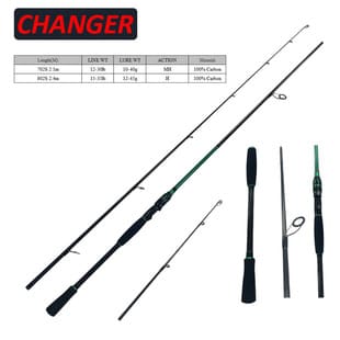 Carbon Spinning Rod 36