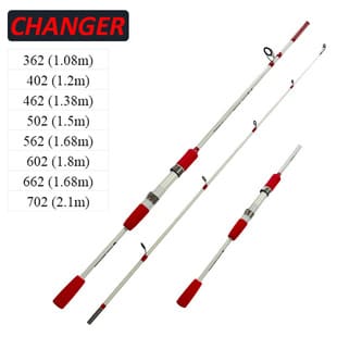 Fiberglass Saltwater Fishing Rod 37