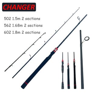 Carbon Spinning Rod 38