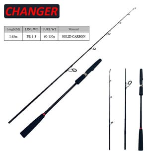 Carbon Saltwater Fishing Rod 40
