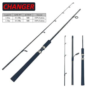 Carbon Saltwater Fishing Rod 42