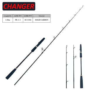 Carbon Boat Fishing Rod 44